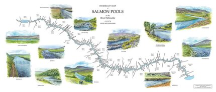 Fishing Maps Fishermans Map Helmsdale River